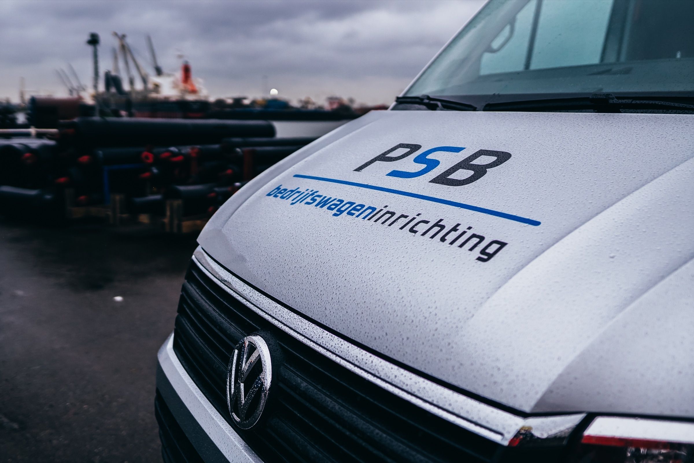 Silver PSB work van